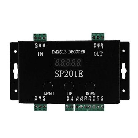Sp201e Dmx512 Ws2812b Ws2811 Dmx Till Spi-styrenhet Dekoder, stödjer Flera Ics