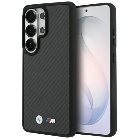 BMW M Kevlar Logo MagSafe-fodral för Samsung Galaxy S26 Ultra - Svart