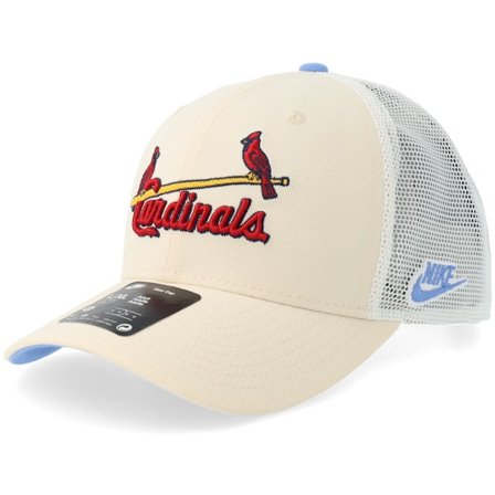 Nike MLB - Beis trucker Gorra - St. Louis Cardinals Dri-fit Rise Natural/Sundown/White Trucker @ Hatstore
