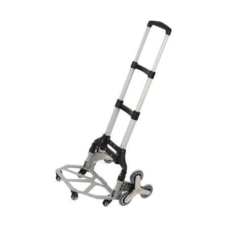 Klättervagn Bärbar Bagagevagn Hopfällbar Trolley Dragvagn för Shopping Resor