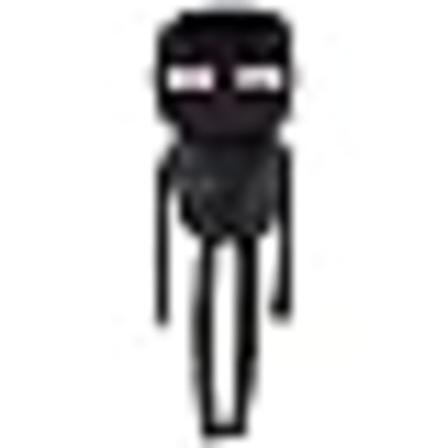 Mattel Myke Minecraft-figurer, myke dukker, samleobjekter inspirert av videospillet, gaver til barn og fans fra 3 år HLN11 blackone