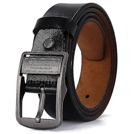 Plus Størrelse 130 140 150 160 170cm Ko Læder Luksus Rem Herre Bælter Til Mænd Klassisk Spænde Læder Bælte Herrebælter_Billige gaver