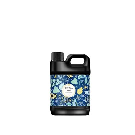 Storpack UV-harts Kristallklar Stor UV-härdande Epoxiharts Hård Kit Förblandad Resina UV Transparent Solaraktiverat Lim För Smycken