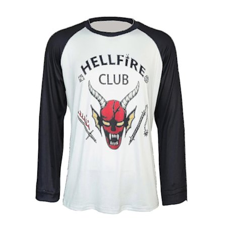 Stranger Things 4 Hellfire Club T-shirt - Perfekt
