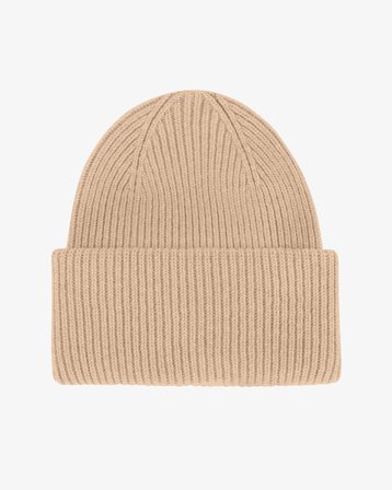 Merino Wool Hat - Honey Beige - Female - One Size