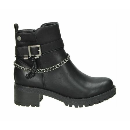 Refresh, Ankle Boots Zwart, Dames, Maat:37 EU
