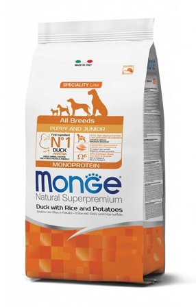 Monge Natural Superpremium All Breeds Anatra COn Riso E Patate
