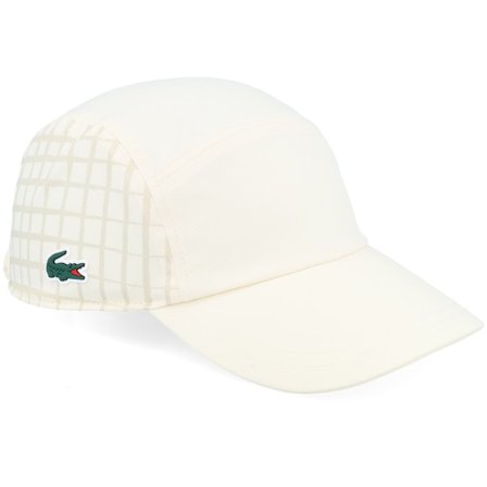 Lacoste - Beige 5panel Lippis - Lapland Off White 5-Panel @ Hatstore