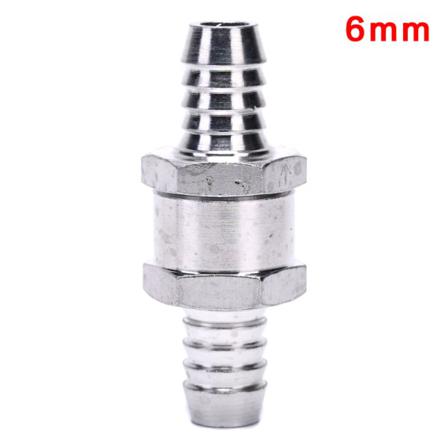 Enkelriktad 6/8/10/12 Mm 4 Storlek Aluminiumlegering Bränsle E-postkontroll