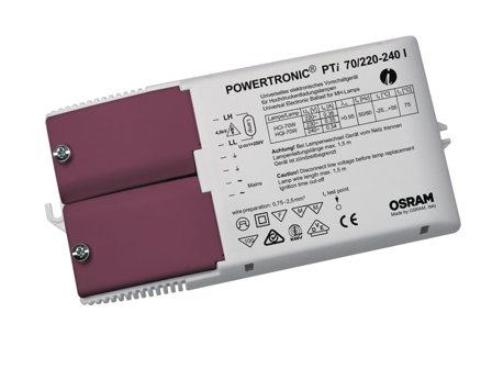 LEDVANCE POWERTRONIC INTELLIGENT PTI I HF-enhet 70W, Belysning