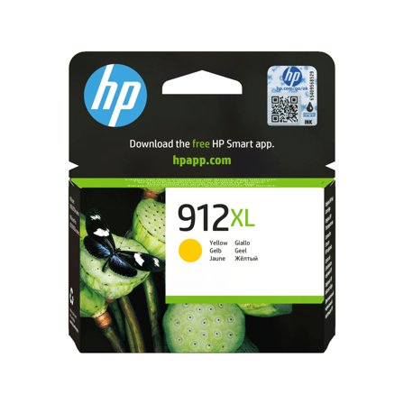 HP 912XL - Høy ytelse - gul - original - blekkpatron