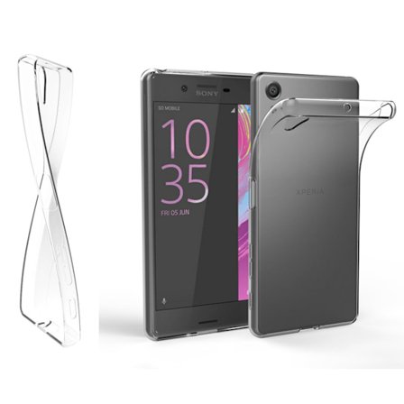 Sony Xperia XP Genomskinlig Mjuk TPU Skal