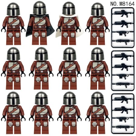 12-osainen Star Wars rakennuspalikka minihahmo lelusetti lapsille