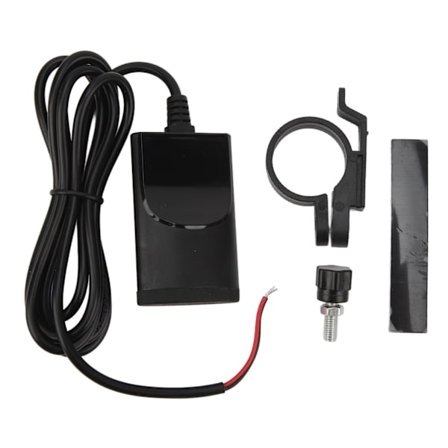 Moottoripyörän puhelinlaturi, kaksois-USB QC 3.0, vedenpitävä moottoripyörän USB-laturi, moottoripyörätarvikkeet puhelimelle, tabletille, GPS DC12V‐