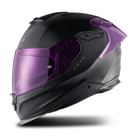 Casco Integral Nexx Y.100R Subsonic Negro/Rosa M