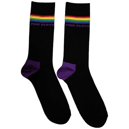 Pink Floyd Unisex Vuxen Breda Randiga Sockar 6 UK-11 UK Svart