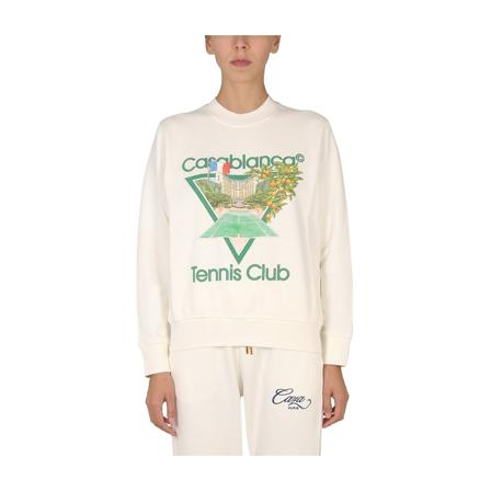 Casablanca, Sweatshirts Biały, Kobieta, Rozmiar: S