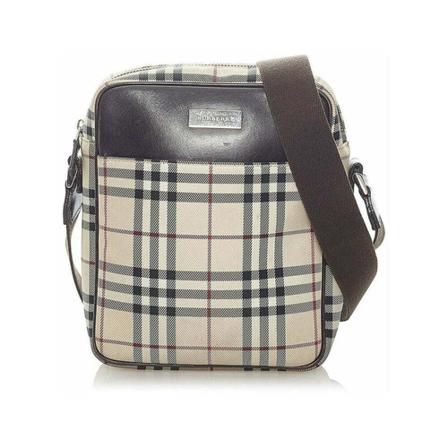 Burberry Vintage, Pre-owned Cross Body Bags Bruin, Dames, Maat:ONE Size