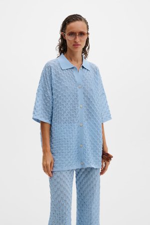 Malina - Moa skjorta - M - Sky