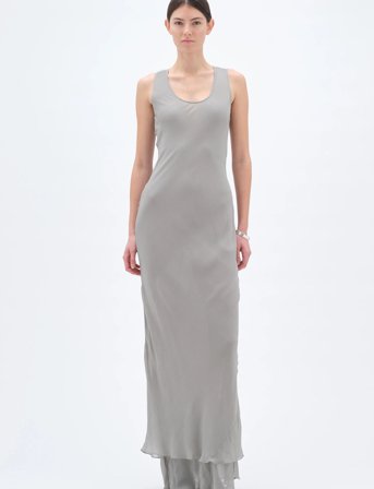 REMAIN Birger Christensen Slip Dress - Grey - 40