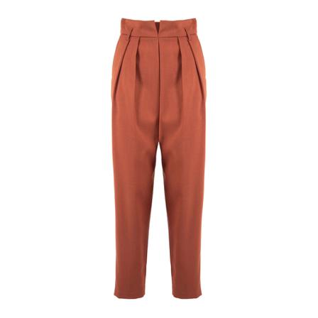 Nenette Straight Broek , Bruin , Dames , Maat: M