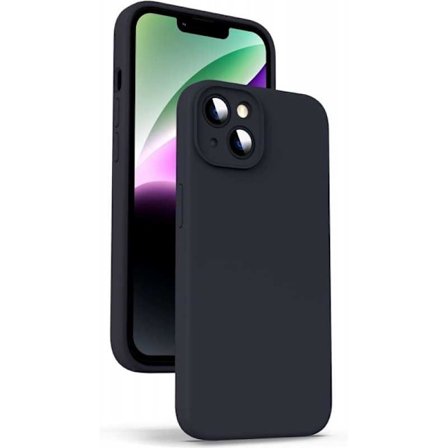 iPhone 13 Kuminen Shell Liquid - Musta