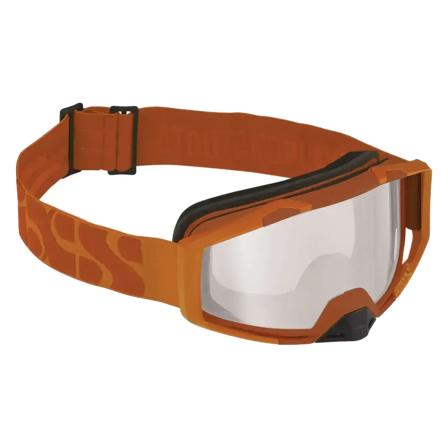 iXS Trigger MTB Goggles - Clear Lens Burnt Orange
