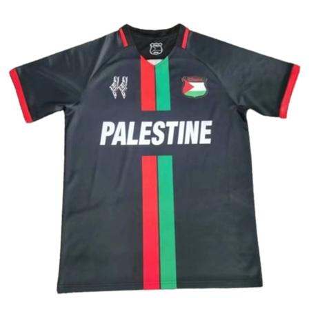 Palestiinan jalkapallopaita 2023/24 koti vieraspaita musta black M