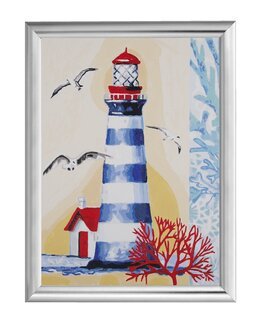 Paint by numbers Fyr - Vervaco