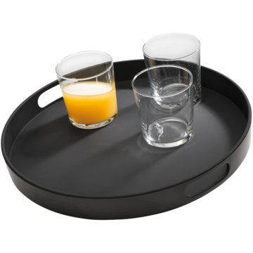 Serveringsbricka APS Bistro Non-slip Svart