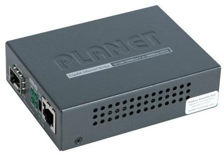 Planet GT-805A - fibermedieomformer - 10Mb LAN, 100Mb LAN, 1GbE