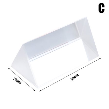 Trekantet prisme regnbue Prisma Krystal Fotografisk Fysik Li