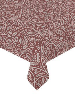 Voksdug Svea Jul Metervare Rød - Linea