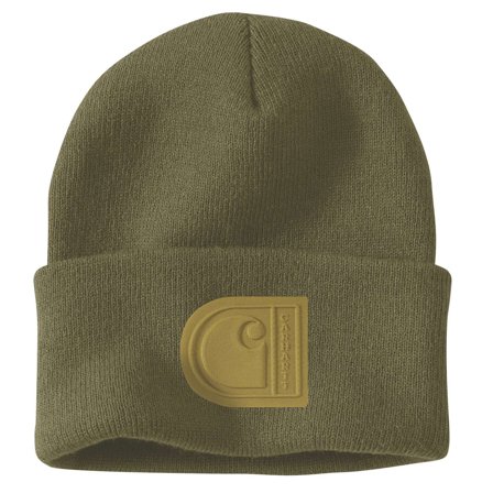 Carhartt Fleece Debossed Hat Hue grøn, Tøj