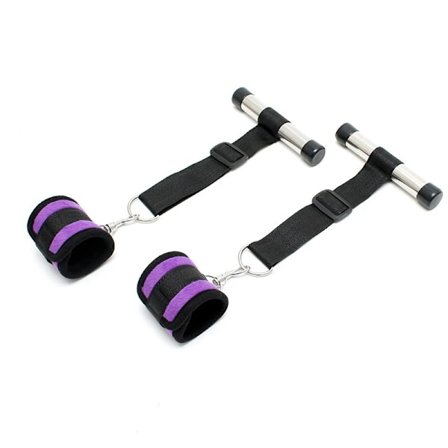 Sexig Spännande Passar Olika Ställningar Enkel Orgasm Dörrkarm Handbojor Kyskhet Dörrlås Handbojor BDSM Slav Sexleksak för Kvinnor