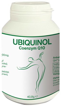 The power of plants Ubiquinol 100 mg 60 kaps., Helse & Madvarer, Ingredienser, Q10