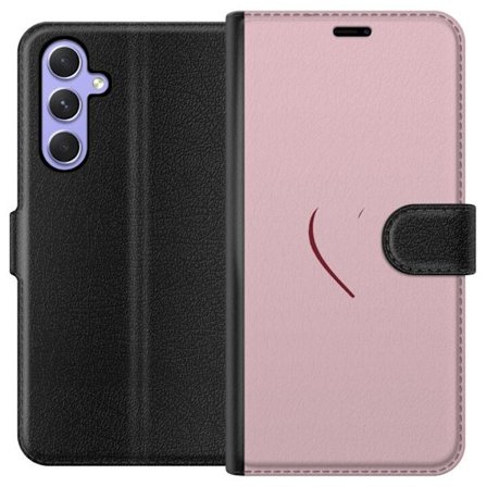 Kompatibelt Lommeboketui til Samsung Samsung Galaxy A54 SoftPinkLove