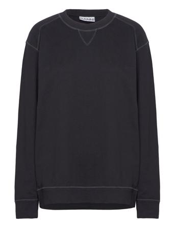 Isoli Designers Sweat-shirts & Hoodies Sweat-shirts Black Ganni