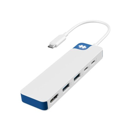 Hyper HyperDrive Flex 5 Port USB-C Hub - White/Blue