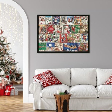 Jul Adventskalender Pussel 1000 bitar