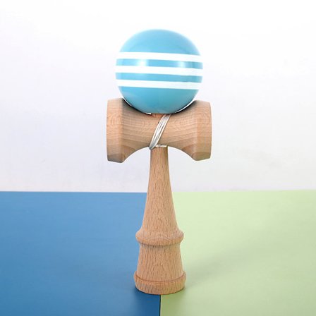 Blå sjö barnleksaker stor skicklighetsboll svärdboll kul