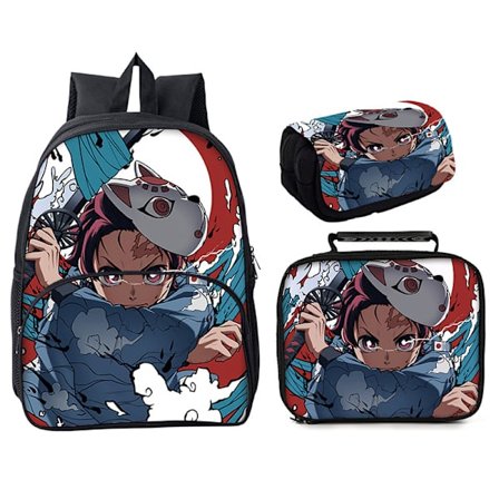 Ghost Slayers Blade Tredelad 16-tums skolväska Style 36