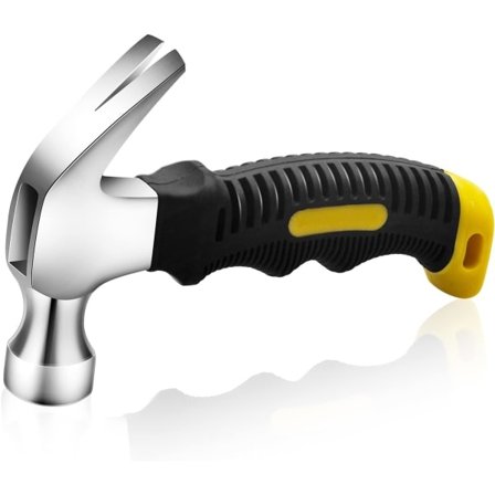 Klotang Lille Hammer Mini Camping Hammer Søm Hammer Stub Hammer Lille Hammer til Hjem, DIY, Camping, Teltpløkker/NC/