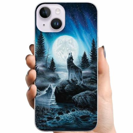 Apple Iphone 14 Tpu Mobilskal Wolf / Varg