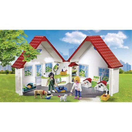 Leksak - PLAYMOBIL - 5633 - Djuraffär - 2 figurer - Tillbehör ingår - 4 år och uppåt