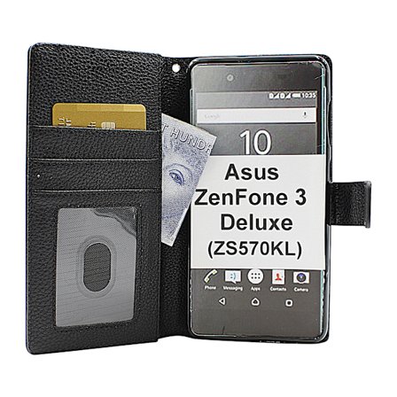 New Standcase Wallet Asus ZenFone 3 Deluxe (ZS570KL)