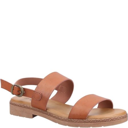 Divaz Dam/Kvinna Mia Sandaler 6.5 UK Tan