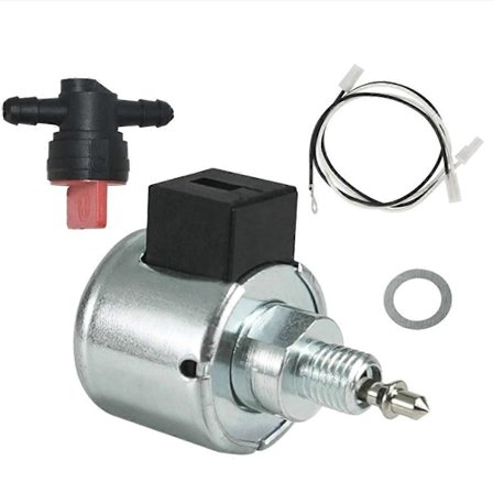 846639 Polttoaineen katkaisu solenoidi sopii B & Stratton ruohonleikkuri puutarhakoneiden moottoriin 694393 33R877-0032-G1