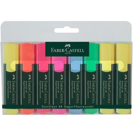Faber-Castell Textliner 48 Överstrykningspennor 8-pack