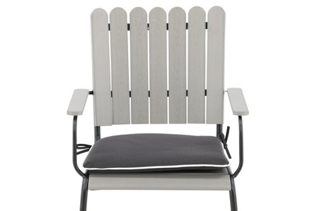 Venture Home Holmsund 365-305 Stolsdyna till stolar Venture Design Holmsund, grå, Utemöbler